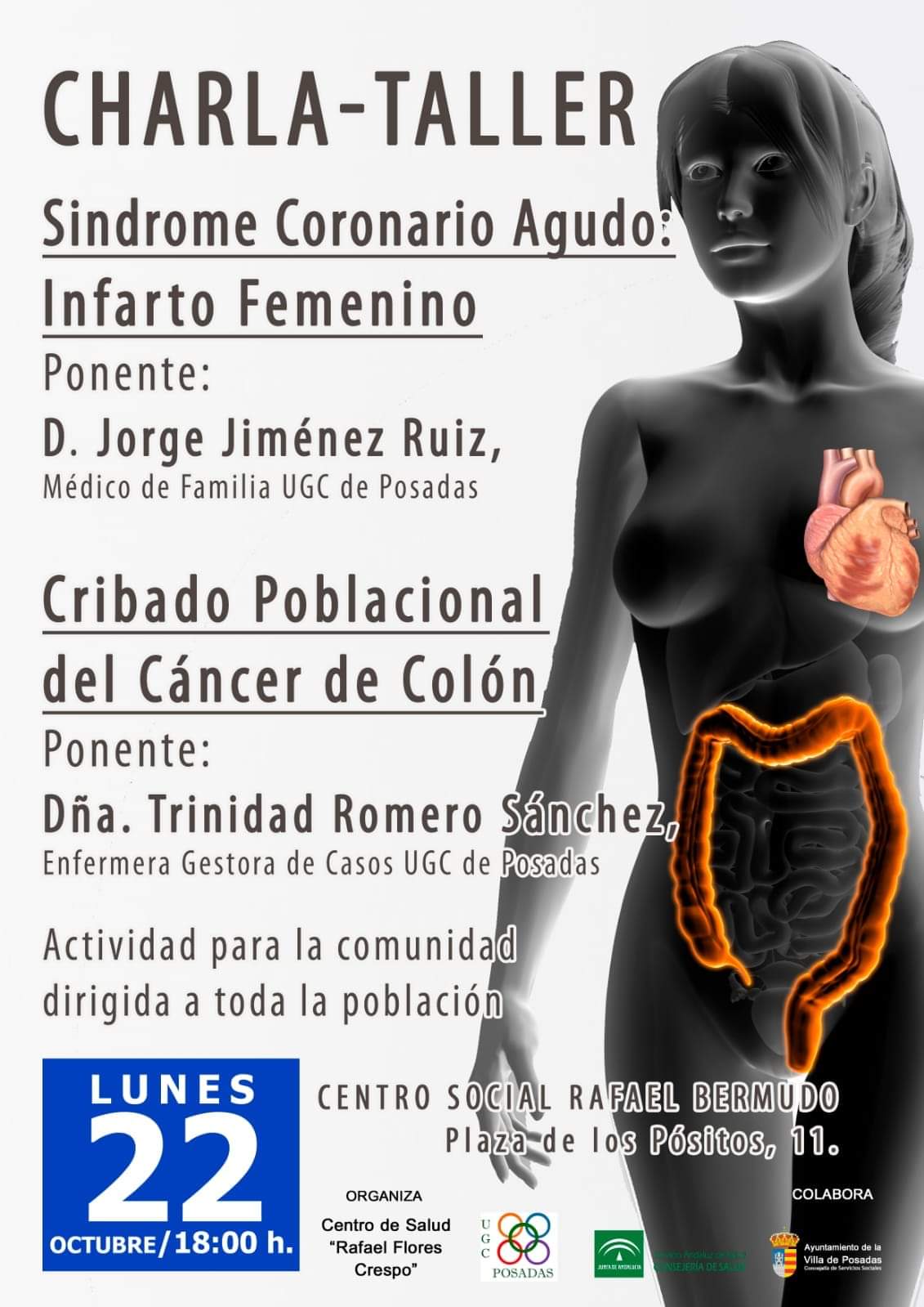 Charla -Taller Infarto femenino y Diagnostico Precoz Cáncer de Colon hatsApp Image 2018-10-16 at 16.53.38